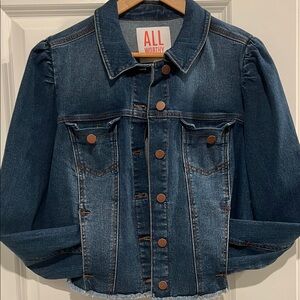 All Worthy by Hunter McGrady Indigo Denim Jacket